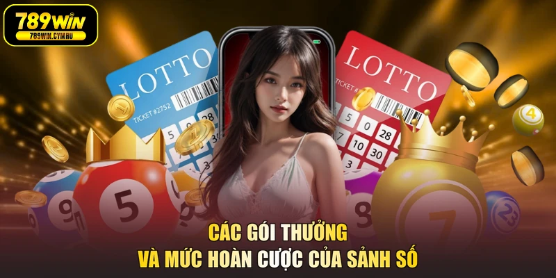 Các gói thưởng và mức hoàn cược của sảnh số